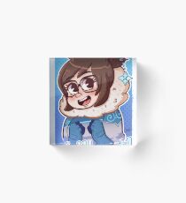 Overwatch Mei: Chill Out! Acrylic Block