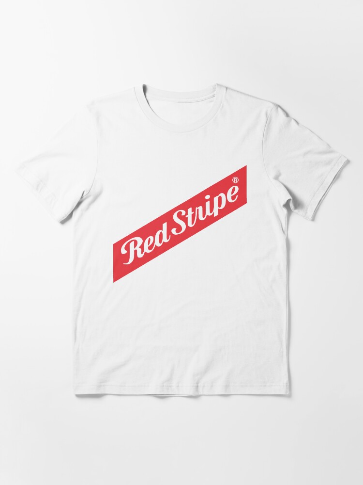 Alternate view of red stripe Essential T-Shirt