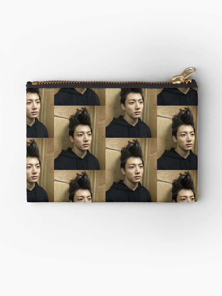 BTS JUNGKOOK FAKE LOVE Drawstring Bag for Sale by kikimini
