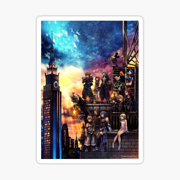 Kingdom hearts 3 Sticker