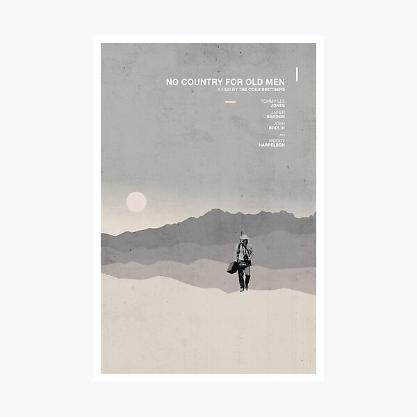 No Country for Old Men Photographic Print