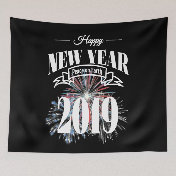 Item preview, Happy New Year | Peace On Earth | 2019 designed and sold by PureCreations.