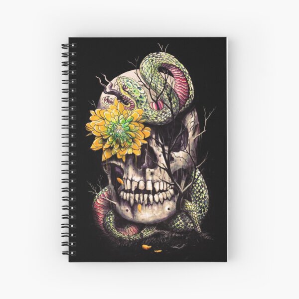 Item preview, Snake and Skull designed and sold by nicebleed.