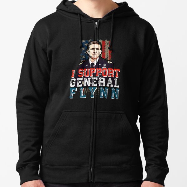 I Support General Flynn Zipped Hoodie