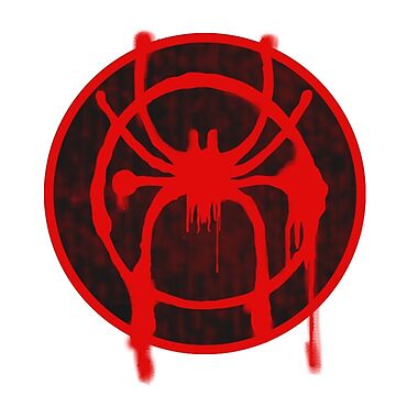 Artwork thumbnail, Into The Spiderverse Logo Sticker by olidupree