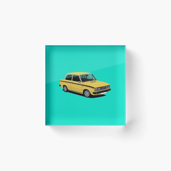 Item preview, V 66 saloon -  illustration -  yellow designed and sold by knappidesign.