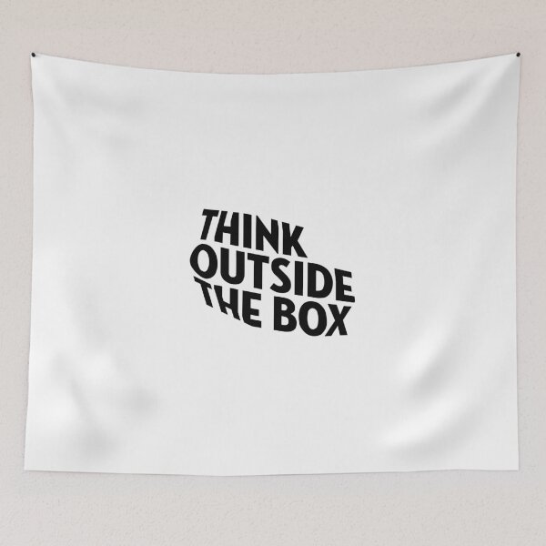 Item preview, Think outside the box designed and sold by Anton Ogzon.
