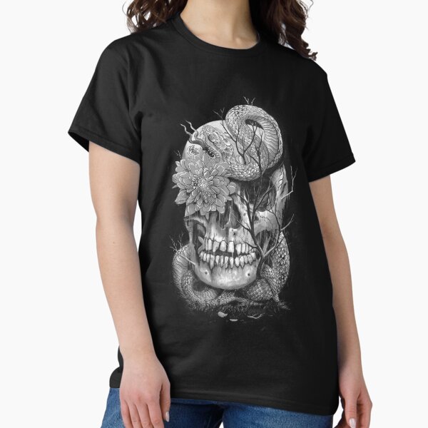 Item preview, Snake and Skull designed and sold by nicebleed.
