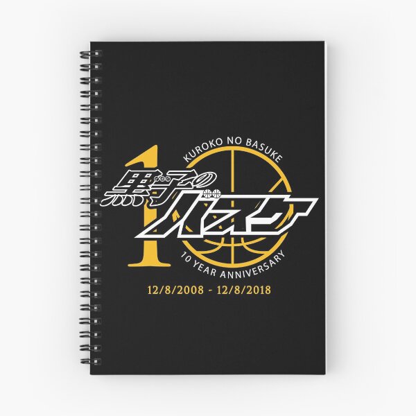Item preview, Kuroko no Basuke 10th Anniversary Logo designed and sold by KÄGÉ GFX.