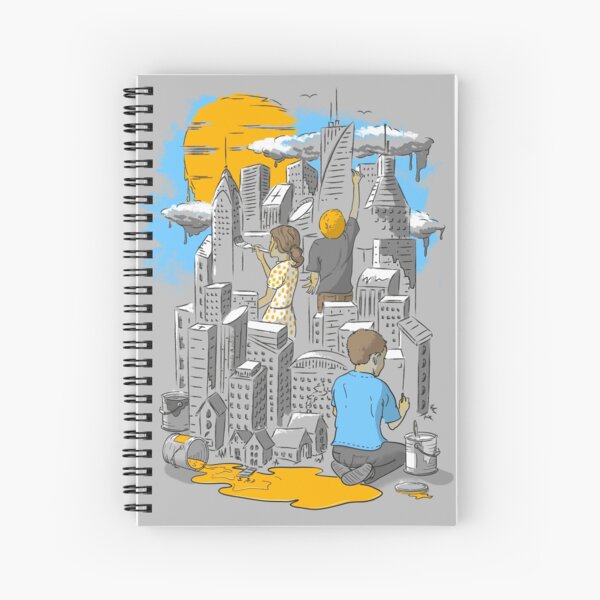 Children's City Spiral Notebook
