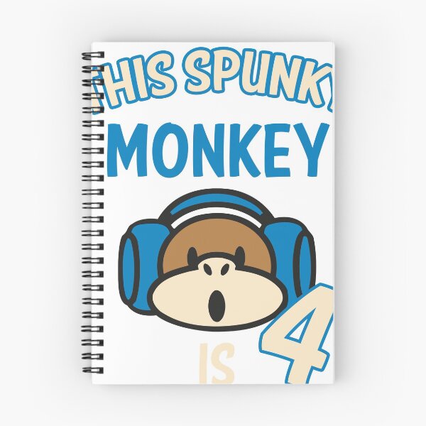 Item preview, 4th birthday monkey designed and sold by Eduard Beck.