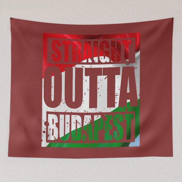 Item preview, Straight Outta Budapest TShirt designed and sold by Oles Bielienkyi.