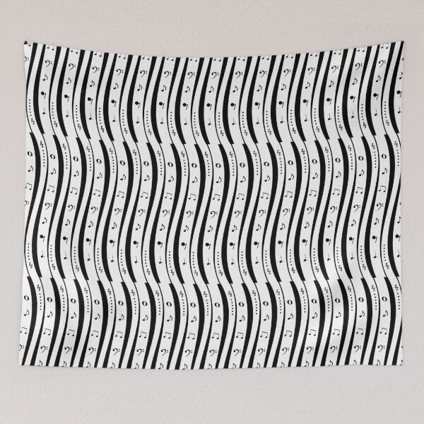 Item preview, Music notes pattern designed and sold by Sasas Photography.