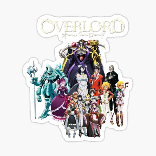 Overlord IV Sticker for Sale by leonvalley