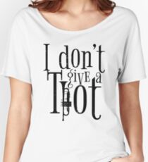 I Dont Give A Trumpet Toot (v2) Women's Relaxed Fit T-Shirt