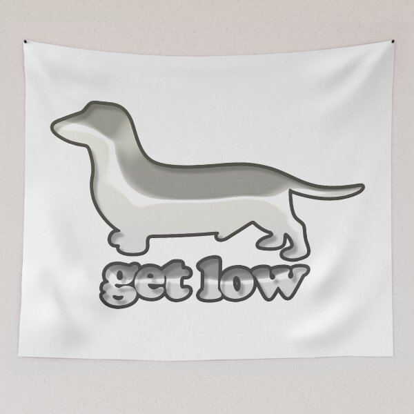 Item preview, Get Low Dachshund Dog designed and sold by RenDai.