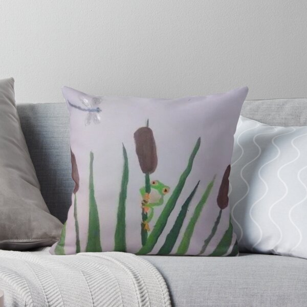 Item preview, Tree frog and dragonfly designed and sold by BellsPainting.