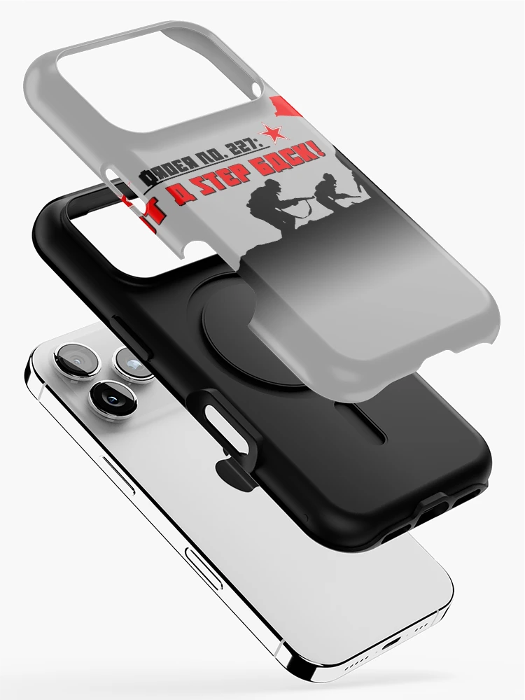 Thumbnail 2 of 4, iPhone Case, Not One Step Back (Red Army) designed and sold by General-Rascal.