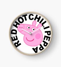 Red Hot Chilli Peppa Clock