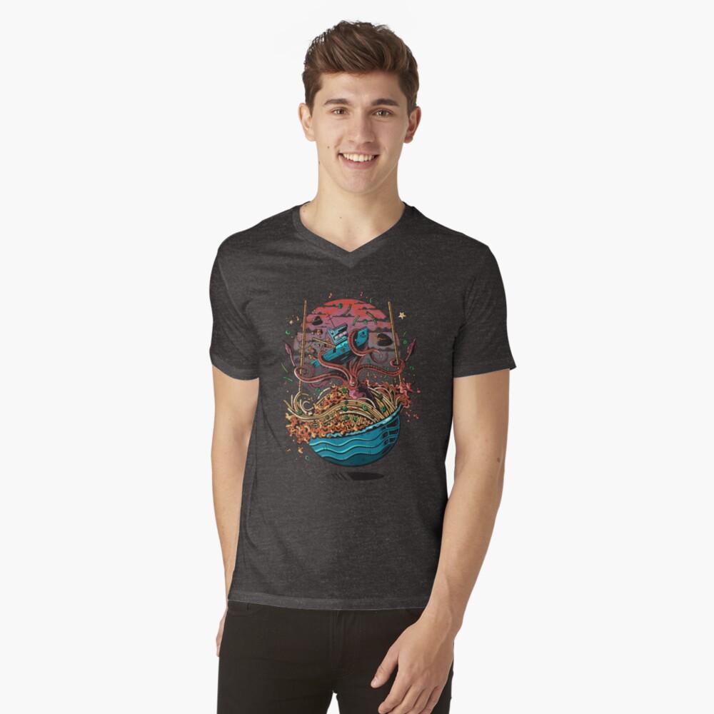 Item preview, V-Neck T-Shirt designed and sold by zsoltbaritz.