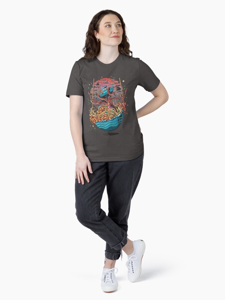 Thumbnail 4 of 7, Essential T-Shirt, The revenge of the squid designed and sold by zsoltbaritz.