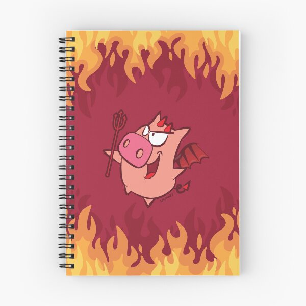 Item preview, Kino demon in hell – KINO the pig is such a funny devil! designed and sold by Kokonuzz.