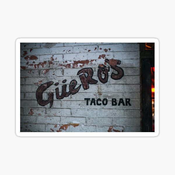 Item preview, D Lawson Photography -  Guero's Taco Bar designed and sold by Danielle Lawson.
