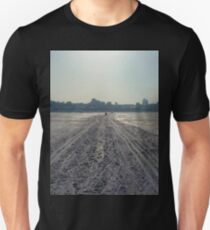 Winter in town. Unisex T-Shirt