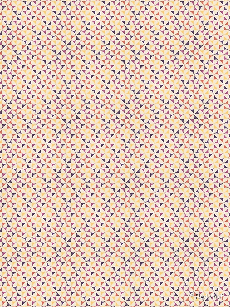 Thumbnail 5 of 5, A-Line Dress, Geometric Pattern: Windmill: Spring designed and sold by redwolfoz.