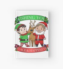 Cuaderno de tapa dura Loca navidad