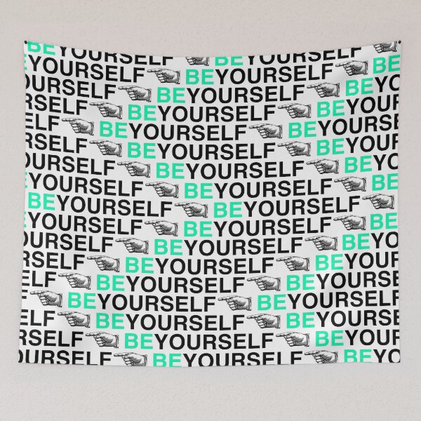 Item preview, Mental strength, self-confidence, be yourself, patterns designed and sold by Mauswohn.