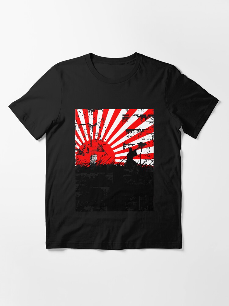 rising sun flag t shirt