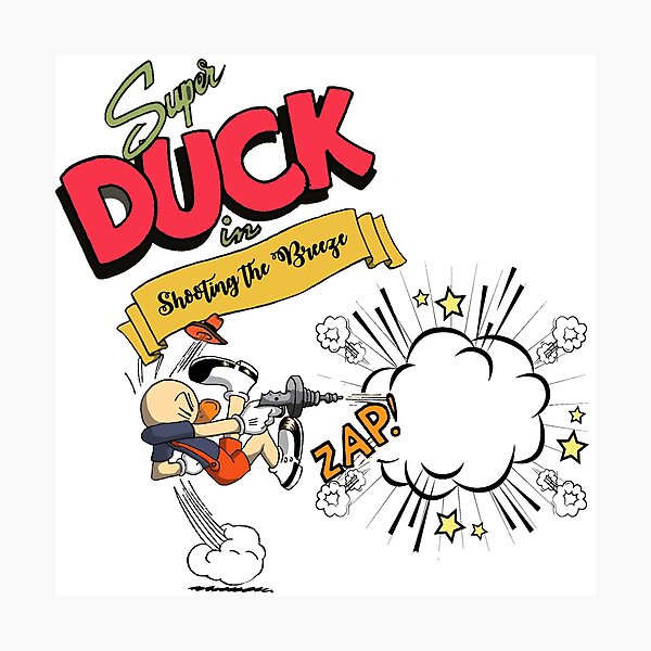 Artikelvorschau, Super Duck: Die Brise schießen entworfen und verkauft von Yahnyk.
