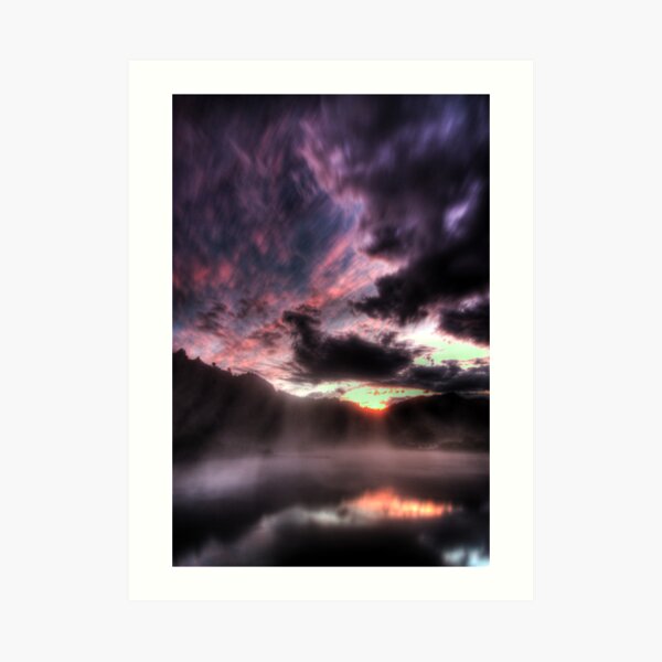 Wildly Weird Sundown Art Print