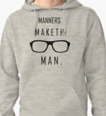 Kingsman: "Manners maketh man." Pullover Hoodie