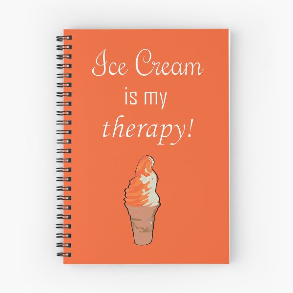 Item preview, Ice Cream is my Therapy! designed and sold by Eliza434.