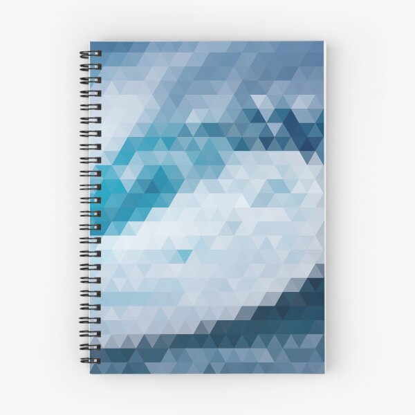 Item preview, Big Blue Wave Triangles designed and sold by rewstudio.