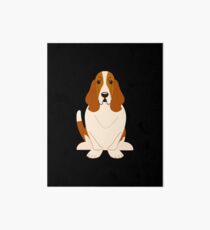 Basset Hound - Gift For Basset Hound Lover Dog Breed Art Board