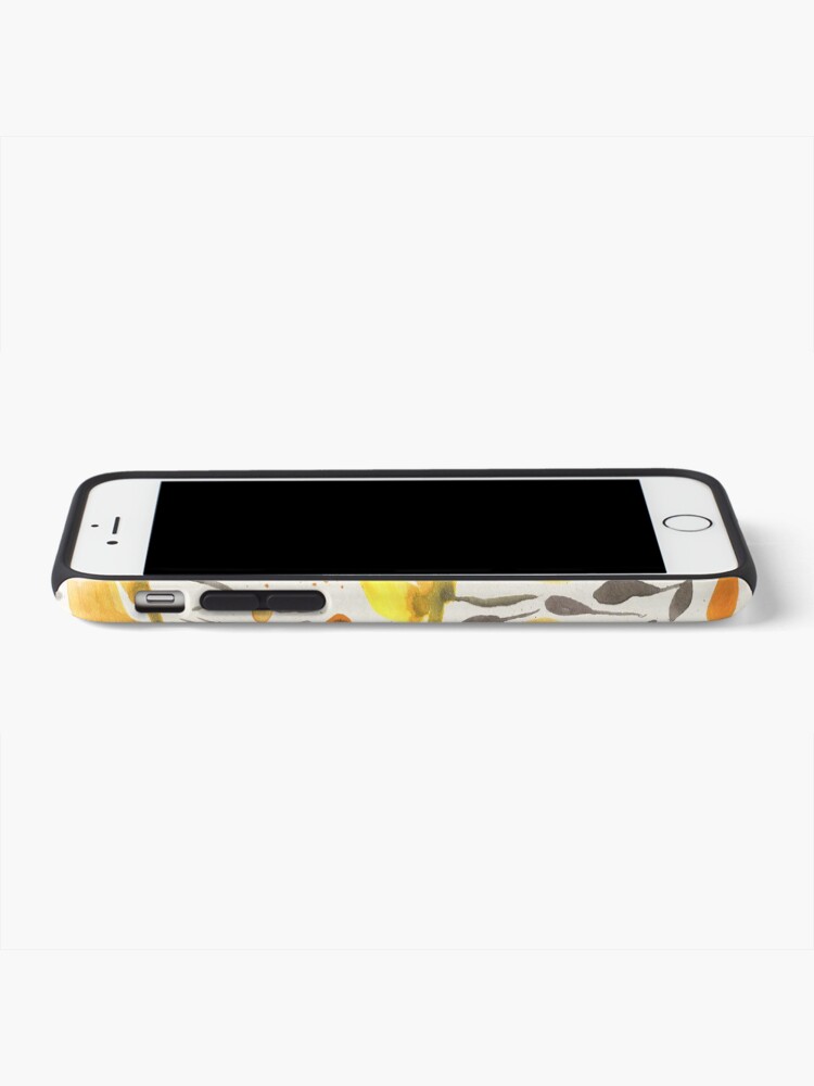 Alternate view of Yellow field iPhone Case & Cover