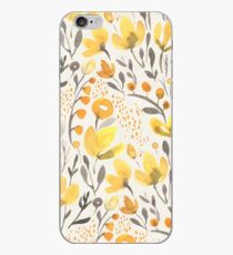 Yellow field iPhone Case