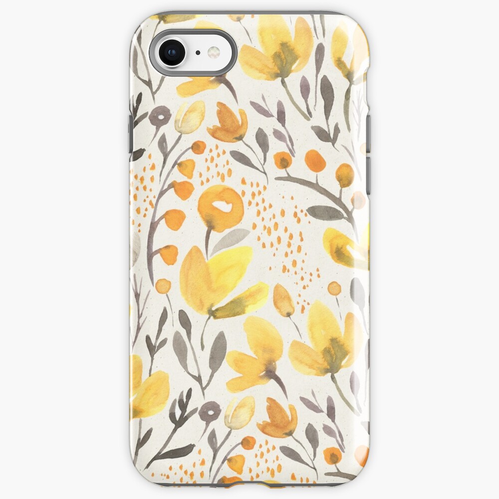 Yellow field iPhone Case & Cover
