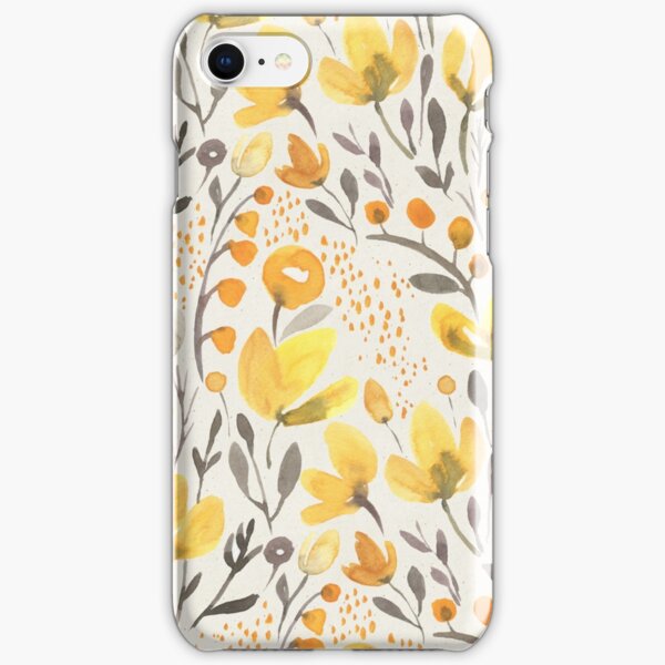 Yellow field iPhone Snap Case