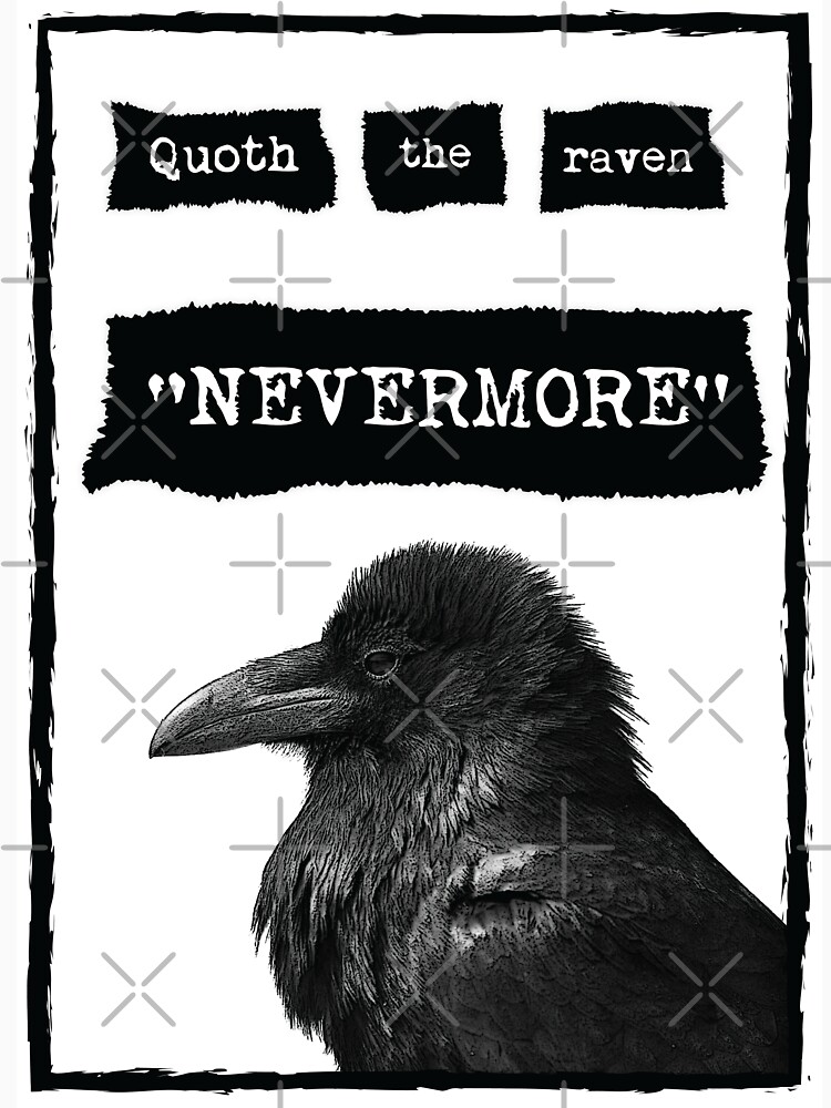 Quoth the Raven Nevermore — my t-shirt