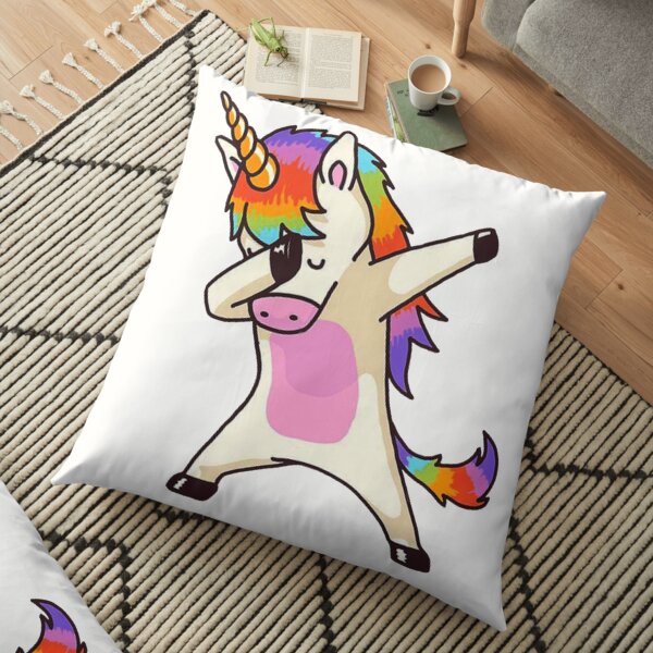 Unicorn Dab Floor Pillow