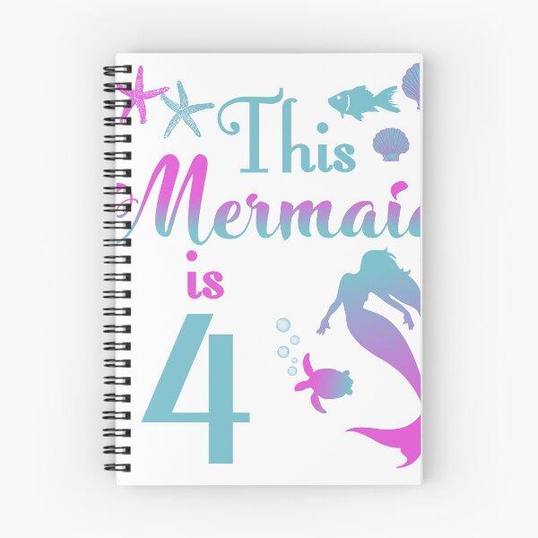 Item preview, 4th birthday mermaid designed and sold by Eduard Beck.
