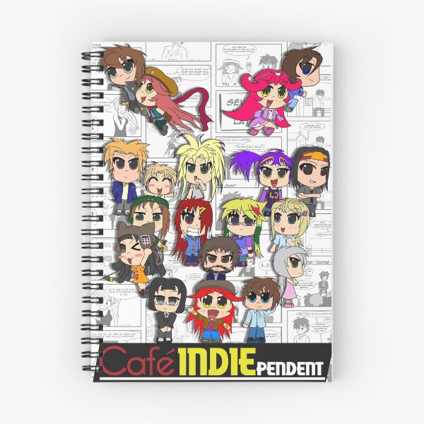 Item preview, Cafe Indie Chibi Group designed and sold by Kara Destare.