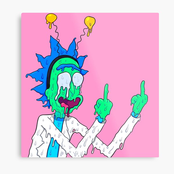 Rick Sanchez Metal Print