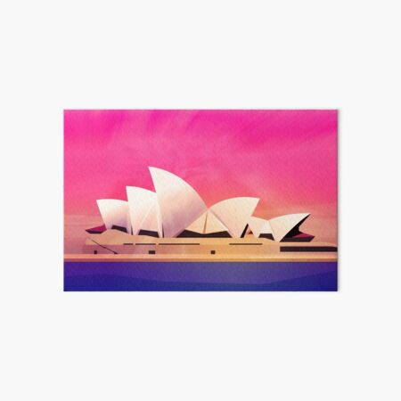Australia Sydney Art Board Print