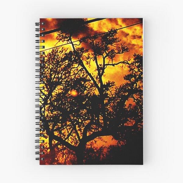 Item preview, Season's Blaze: 'Abstract' with Creepy Tree III designed and sold by Kristin Sharpe.