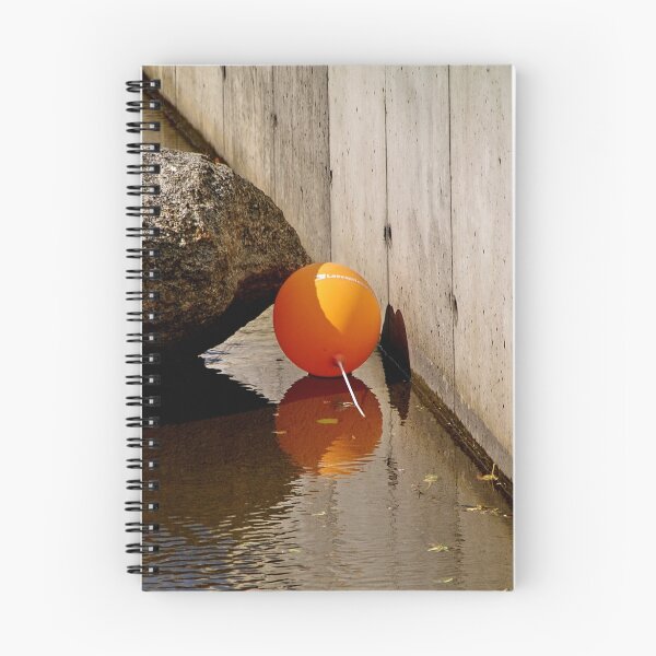 Item preview, Lonely orange air balloon designed and sold by Bluesrose.